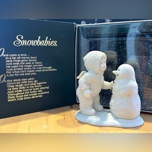 Department 56 Snowbabies #56.68012 “Why Don’t You Talk to Me?”